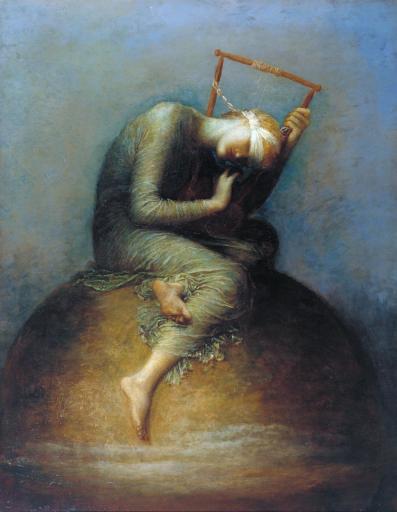 Hope 1886 by George Frederic Watts 1817-1904